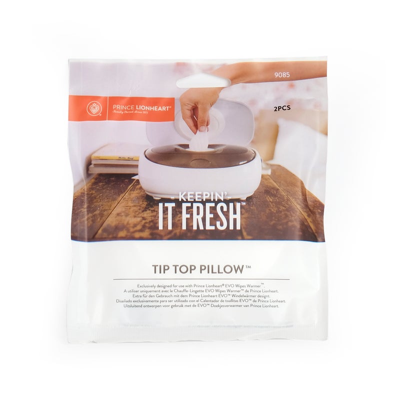 Prince Lionheart Tip Top™ Pillow Replacement for EVO™ Baby Wipes Warmer - 2 pack - Image 2
